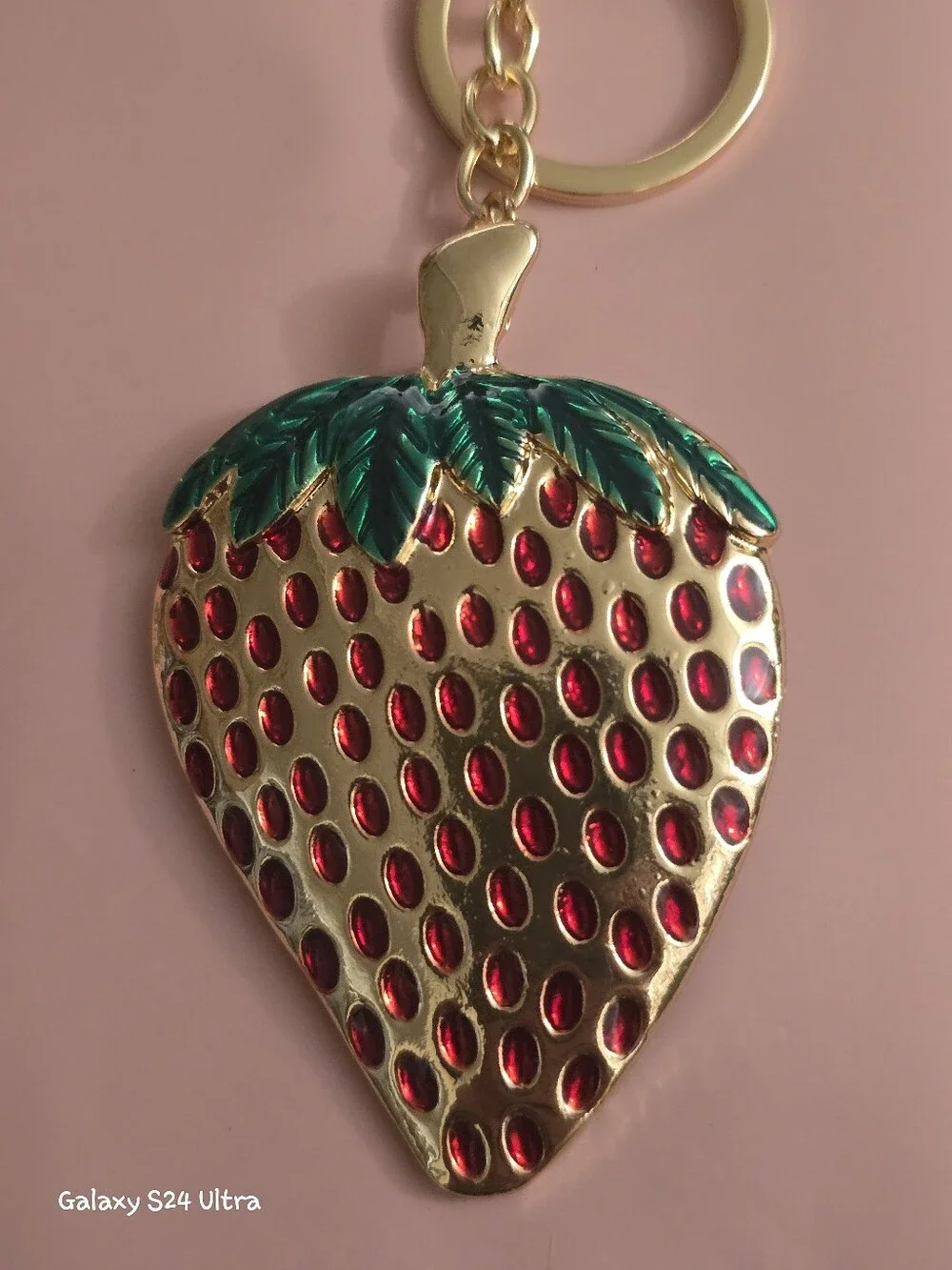 Strawberry 🍓 Bag Charm/ Keychain NEW